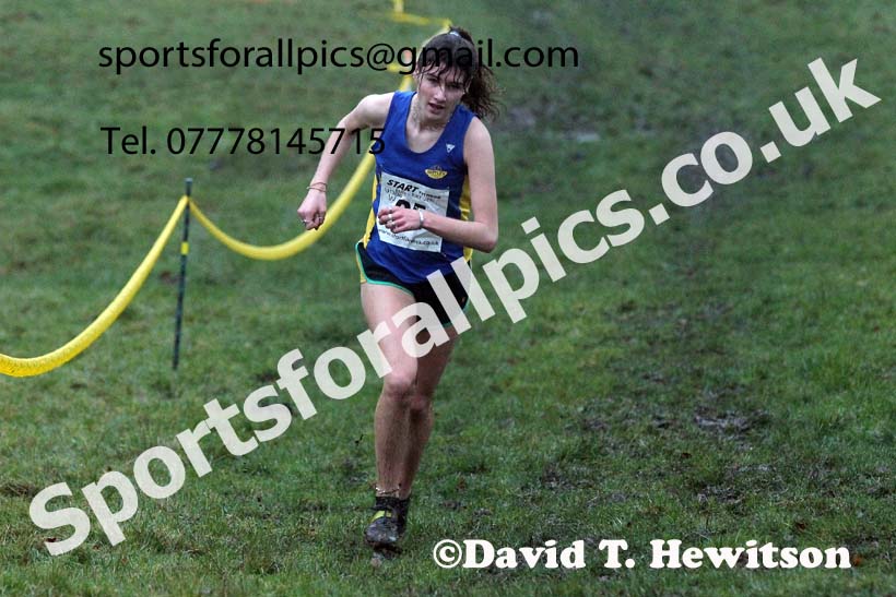 Womens under-17s and under-20s, NECAA Junior Cross Country Relays, Thornley Farm, Peterlee, Saturday, December 12th. Photo: David T. Hewitson/Sports for All Pics